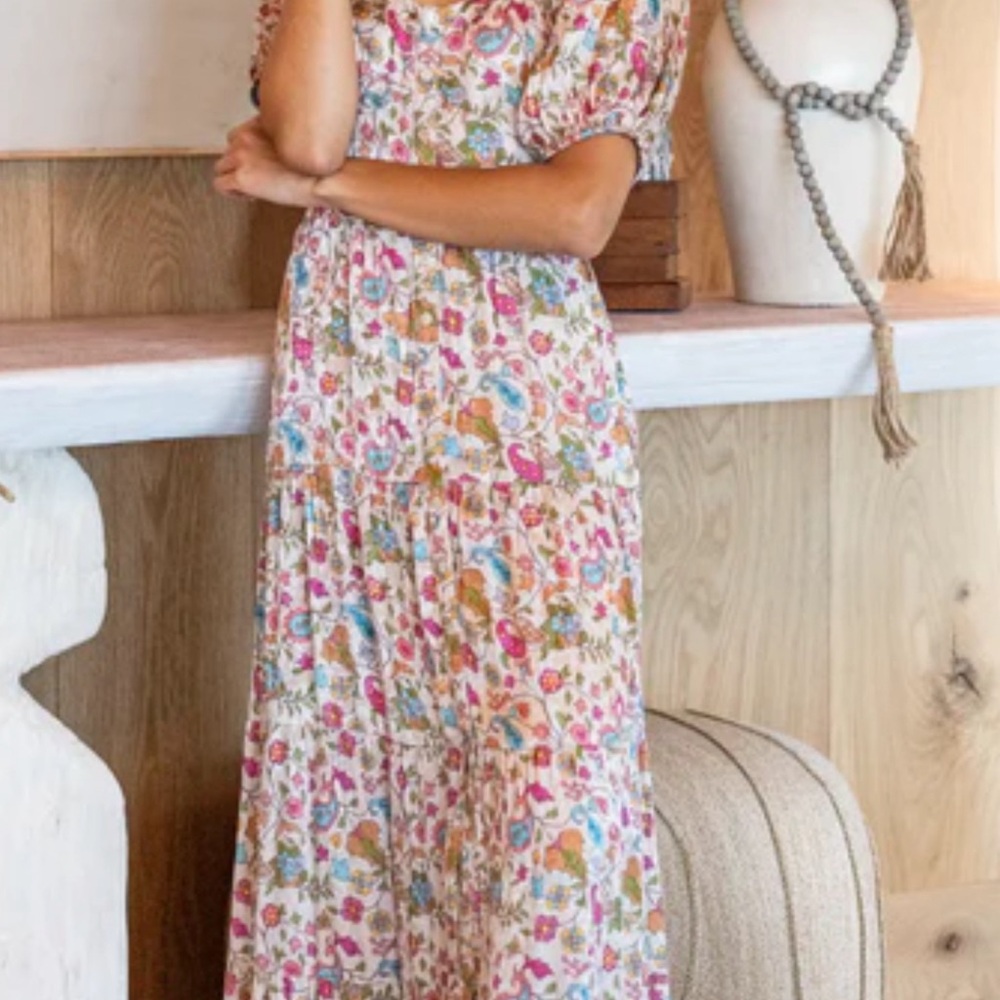 Natural Life “ Danielle “ Floral Maxi Dress